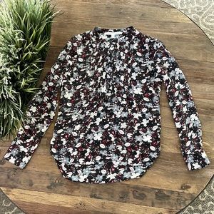Veronica Beard Floral Blouse